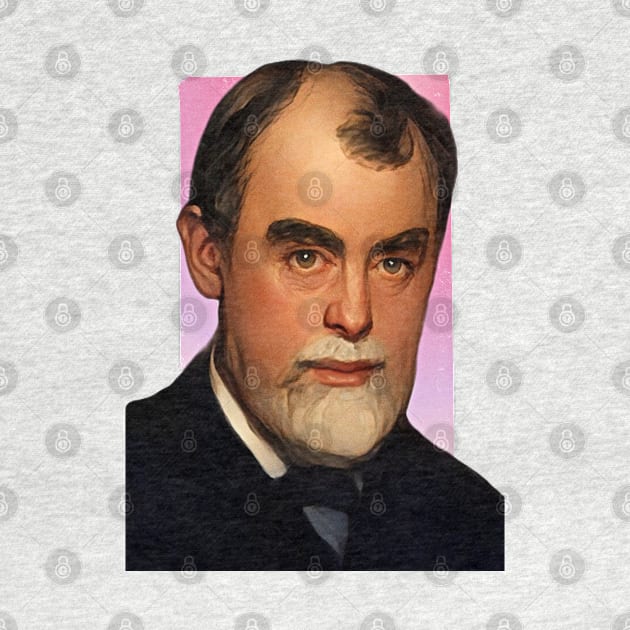 English Writer Samuel Butler illustration by Litstoy 